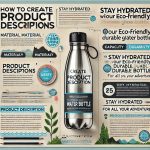 How to Create Compelling Water Bottle Product Descriptions