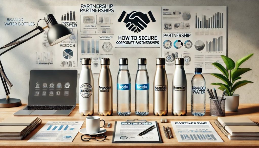 How to Secure Corporate Partnerships for Branded Water Bottles