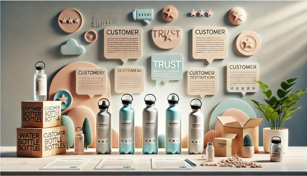 The Power of Customer Testimonials for Water Bottle Brands