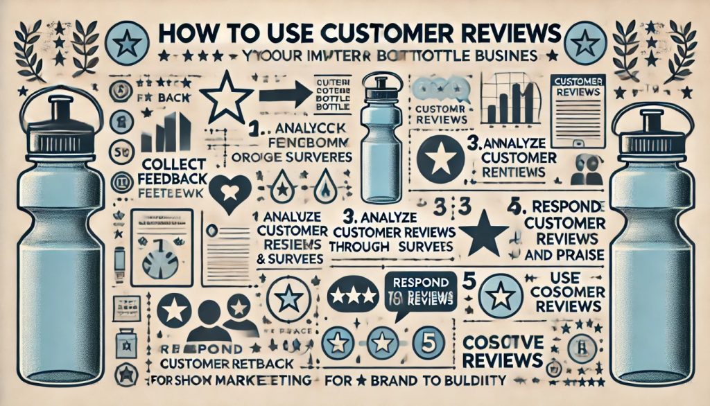How to Use Reviews to Improve Your Water Bottle Business