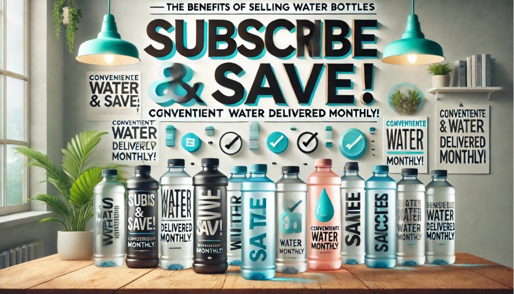 The Benefits of Selling Water Bottles Through Subscription Models